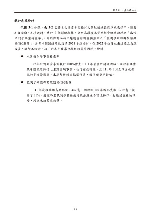 111 年臺南市環境保護計畫第17頁內容